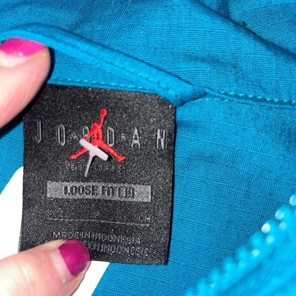 Jordan Flight Woven Jacket bright spruce/new emerald - Picture 6 of 10